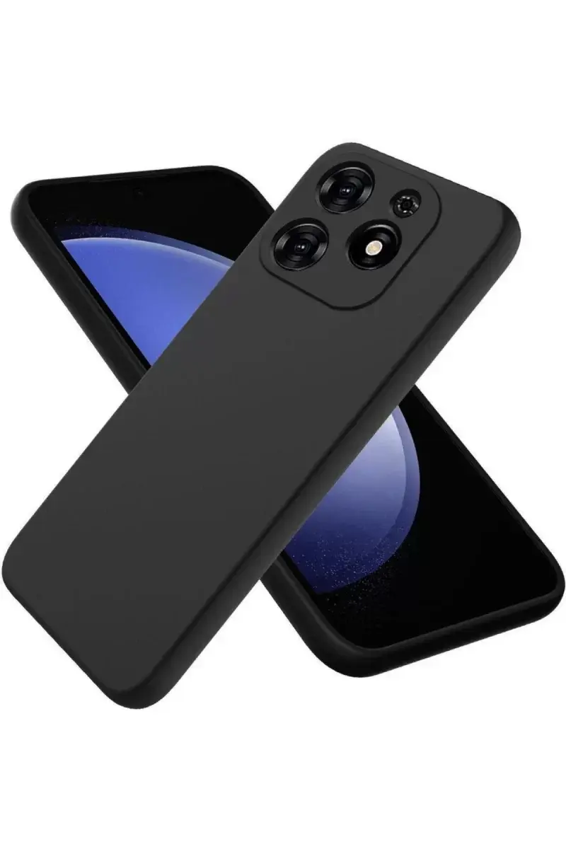 Newface Tecno Spark Go 2024 Kılıf First Silikon - Siyah