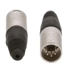 Powermaster Pm-12467 Canon Notrix Tipi Erkek 5 Pin Jack