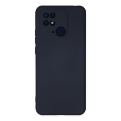 Xiaomi Redmi 10c Kılıf Nano İçi Kadife Silikon - Lacivert