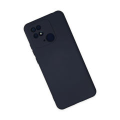 Xiaomi Redmi 10c Kılıf Nano İçi Kadife Silikon - Lacivert