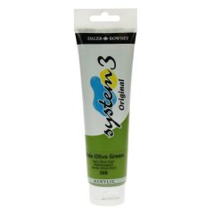 System 3 Akrilik Boya - 150ml - Pale Olive Green - N.368