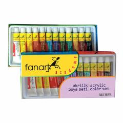 Akrilik Boya Seti 12x12ml