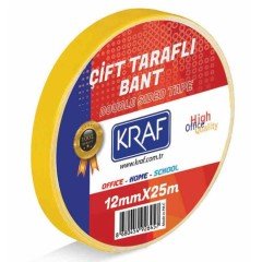 Çift Taraflı Bant 12mmx25m