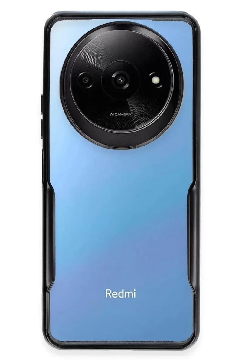 Newface Xiaomi Redmi A3 4g Kılıf Boyi Silikon Kapak - Siyah