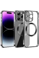 Newface İphone 13 Pro Max Kılıf Slot Silikon - Siyah
