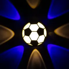 Powermaster Pm-24457 Gün Işığı - Mavi Futbol Topu Dekoratif Led Duvar Aplik