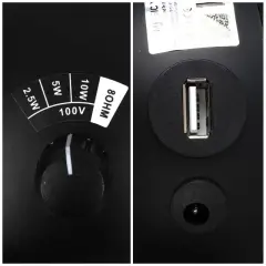 Magicvoice Mv-13 7.5 Cm 20 Watt Komütatörlü Hat Trafolu Siyah Sütun Sarkık Hoparlör (2'li Takım)