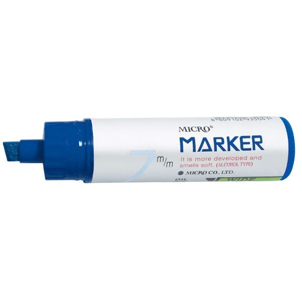 Permanent Marker 7mm Mavi