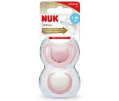 Genius Silikon Emzik No:2 (6-18 Ay) (2 Adet, Kutulu) ERKEK