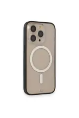 Newface Apple İphone 14 Pro Kılıf Grand Magneticsafe Kapak - Siyah