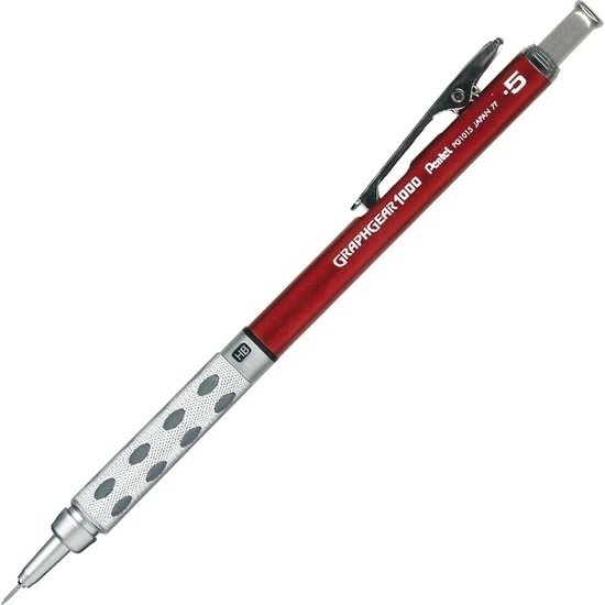 Graphgear 1000 Versatil 0,5 mm Uçlu Kalem Kırmızı N:PG1015C-BX