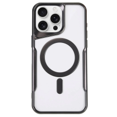 İphone 14 Pro Kılıf Boyi Magsafe Silikon Kapak - Siyah