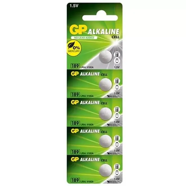 Gp 189 Lr54 (ag-10) Pil 5'li Paket