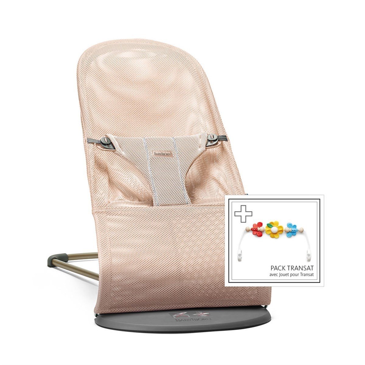 Babybjörn Balance Bliss Ana Kucağı Mesh Oyuncaklı / Pearly Pink