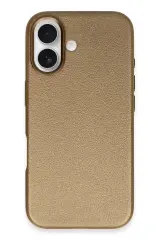 Joko İphone 16 Wonder Deri Magsafe Kapak - Bronz