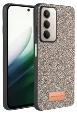 Onegif Xiaomi Redmi 15 4g Bright Simli Kapak - Gümüş
