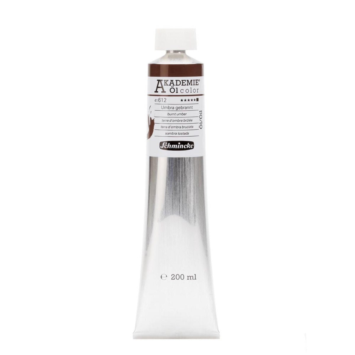 Akademie Yağlı Boya 200ml - Burnt Umber 612