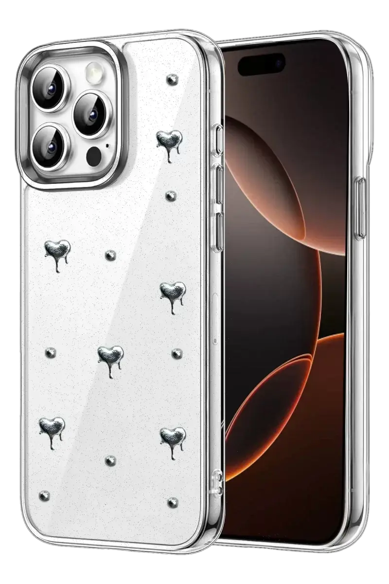 Newface Apple İphone 15 Pro Fiyonk Desenli Kapak - Desen 1