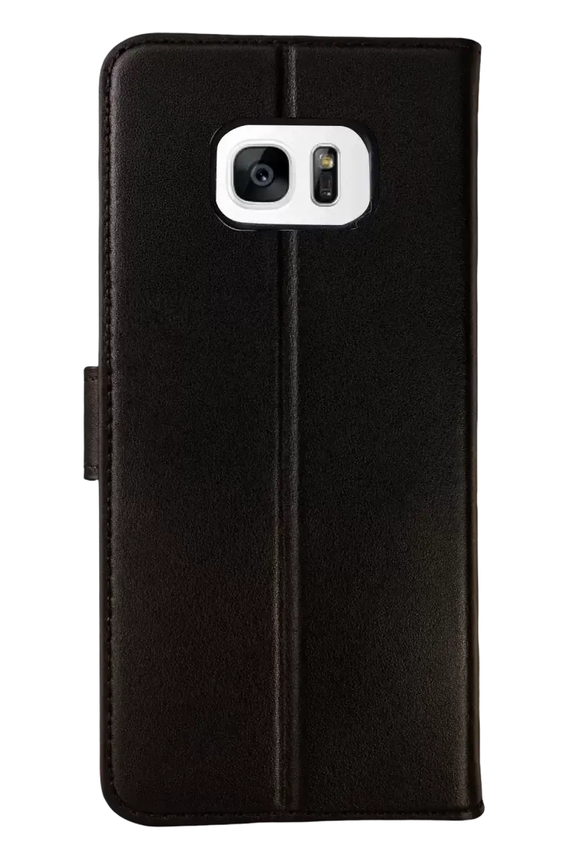 Newface Samsung Galaxy S7 Edge Trend S Plus Kapaklı Kılıf - Siyah