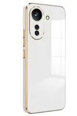 Newface Xiaomi Redmi 13c Kılıf Volet Silikon - Beyaz