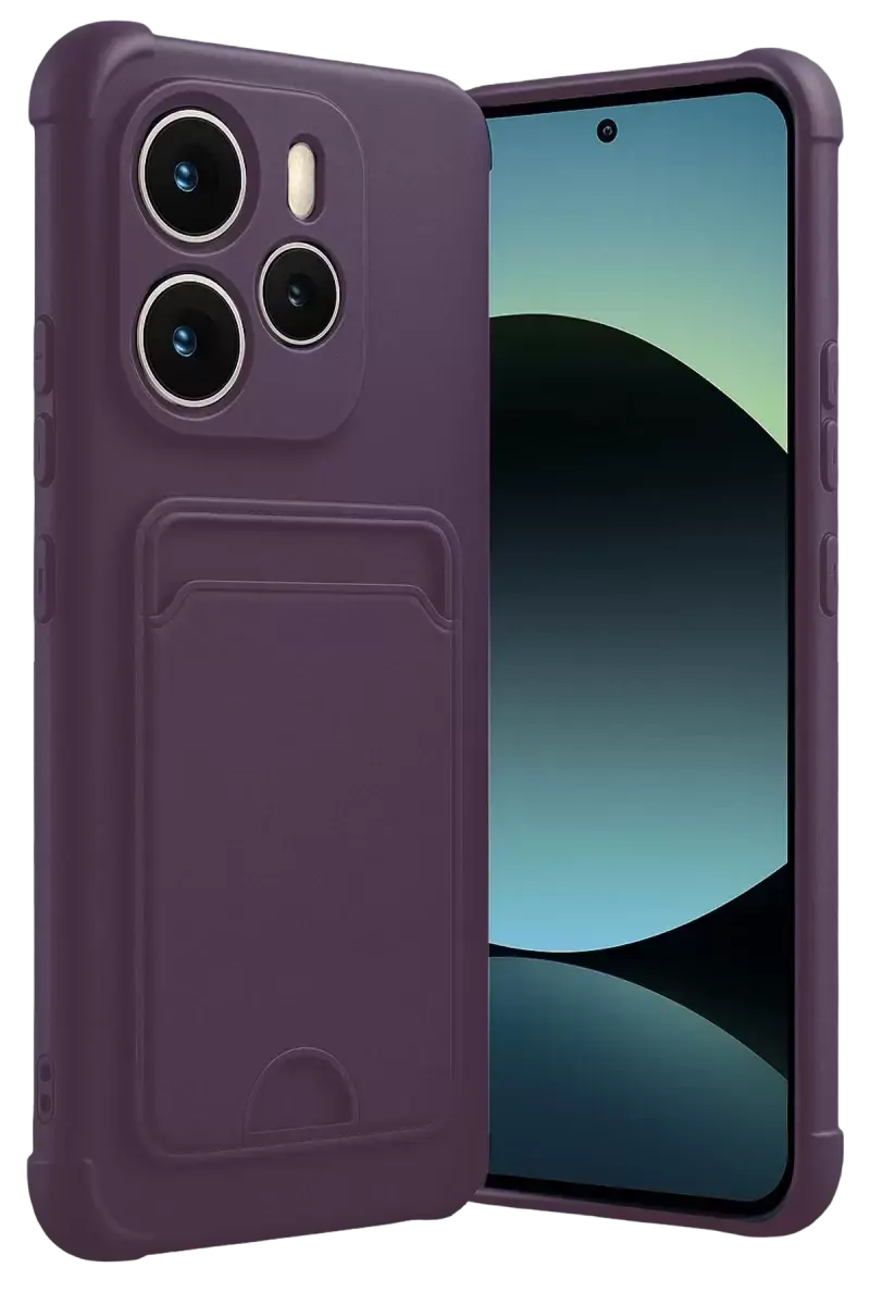 Newface Xiaomi Redmi Note 14 4g Kelvin Kartvizitli Silikon - Derin Mor