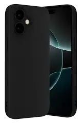 Newface Apple İphone 17 Nano İçi Kadife Silikon - Siyah