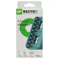 Gp Recyko E822 8'li Usb Kalem Pil Şarj Cihazı - Aa Ve Aaa Uyumlu Akıllı Led Göstergeli Profesyonel Şarjlı Ünitesi
