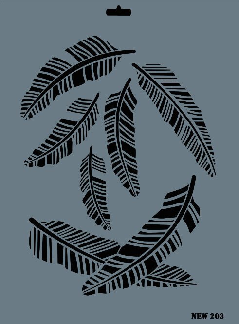 New Seri XL Stencil 25x35 N:203