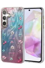 Newface Samsung Galaxy A35 5g Kılıf Blade Aynalı Desenli Kapak - Desen 4