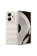 Newface Realme 10 Pro 5g Kılıf Optimum Silikon - Krem