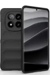 Newface Xiaomi Redmi Note 14 Pro 5g Kılıf Optimum Silikon - Siyah