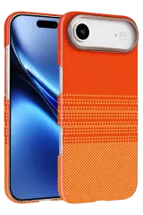 Newface Apple İphone 17 Air Vega Magsafe Kapak - Turuncu