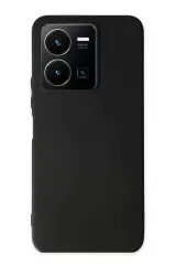 Newface Vivo Y35 Kılıf First Silikon - Siyah