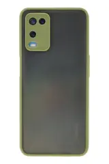 Newface Oppo A54 4g Kılıf Montreal Silikon Kapak - Açık Yeşil