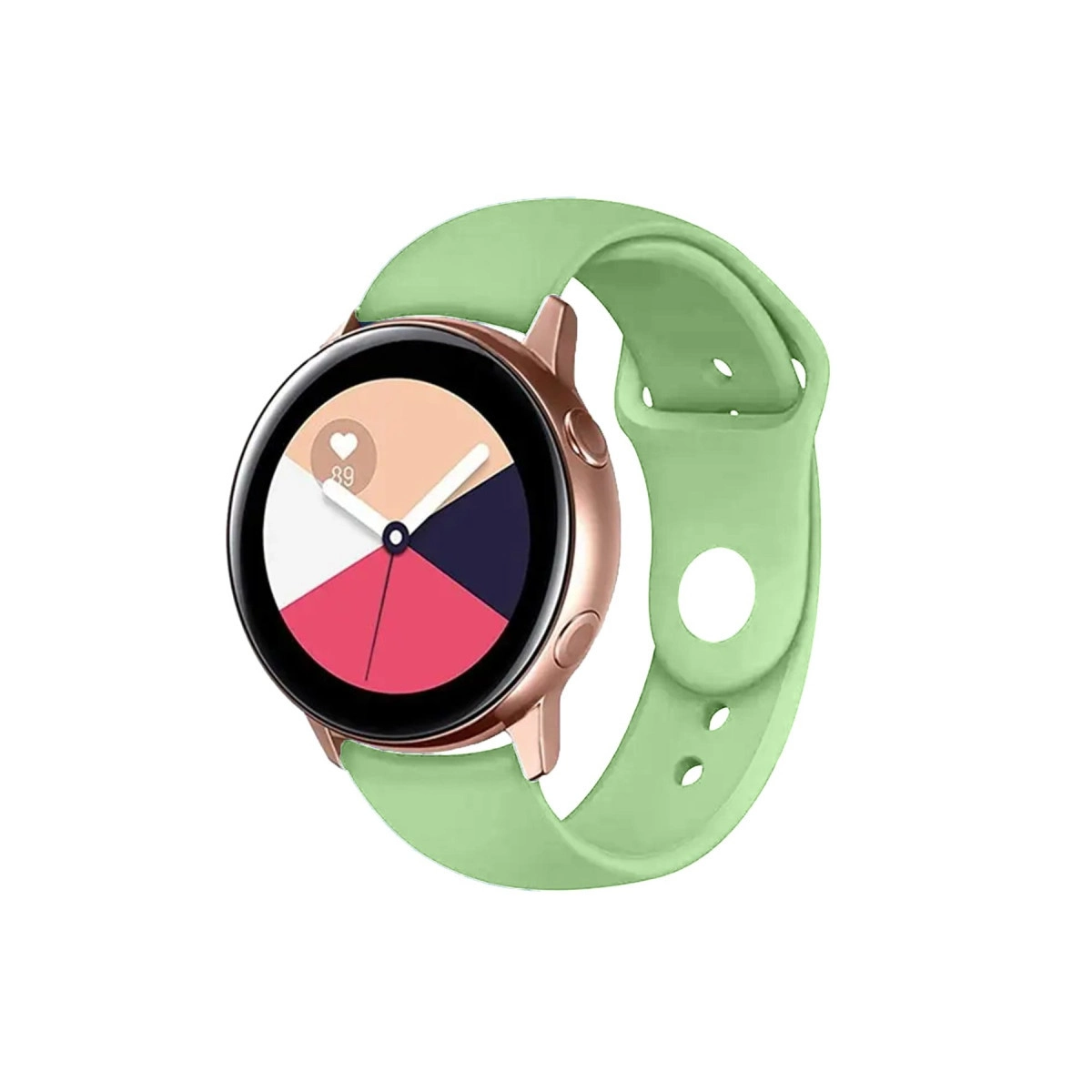 Watch 22mm Klasik Kordon - Açık Yeşil
