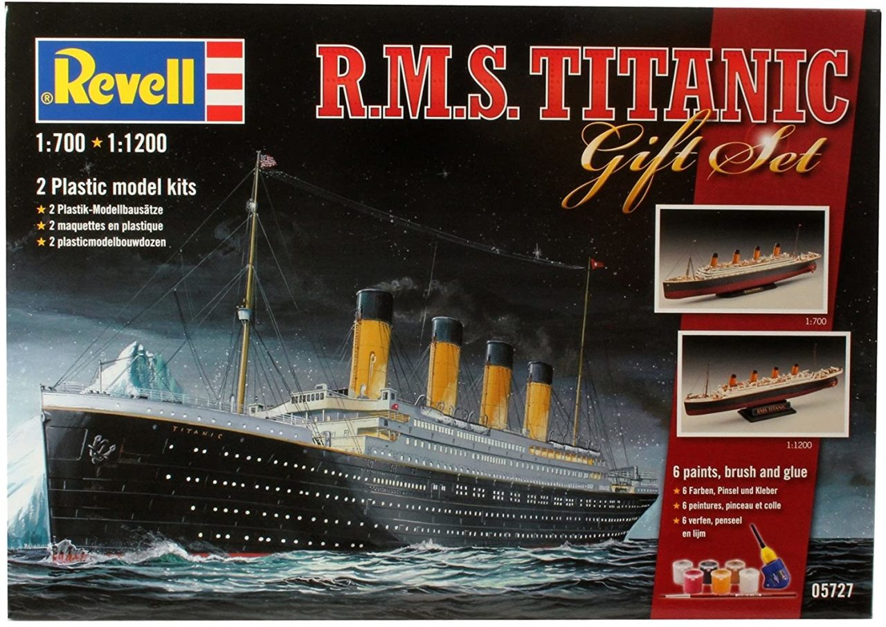 Maket Gemi Boyalı Set R.M.S Titanic Gift Set