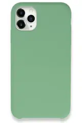 Newface İphone 11 Pro Kılıf Lansman Legant Silikon - Yeşil