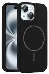 Joko Apple İphone 14 Kılıf Jully Magsafe Kapak - Siyah