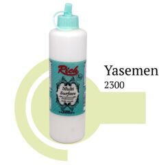 Akrilik Boya Yasemen 2300 Renk Multi Surface 120 cc