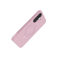 Samsung Galaxy A56 Regal Magsafe Standlı Kapak - Açık Pembe