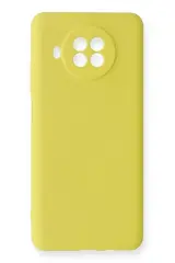 Newface Xiaomi Mi 10t Lite Kılıf Nano İçi Kadife Silikon - Sarı