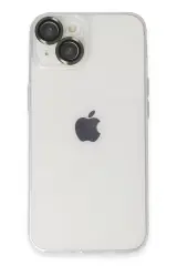 Newface İphone 14 Kılıf Luko Lens Silikon - Yeşil