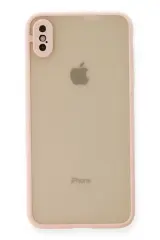 Newface Apple İphone X Kılıf Montreal Silikon Kapak - Pembe