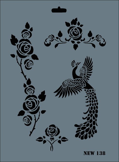 New Seri XL Stencil 25x35 N:138