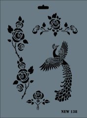 New Seri XL Stencil 25x35 N:138