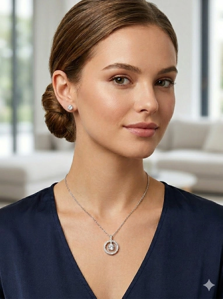 Kolye-küpe Set