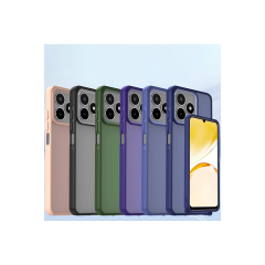 Realme C53 Kılıf Elegant Kapak - Pudra