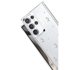 Samsung Galaxy S25 Ultra Fiyonk Desenli Kapak - Desen 4
