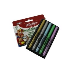 Metalmax Keçeli Kalem 5 Metalik Renk