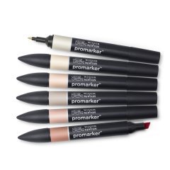 Promarker 6'lı Set Skin Tones (Set 1)